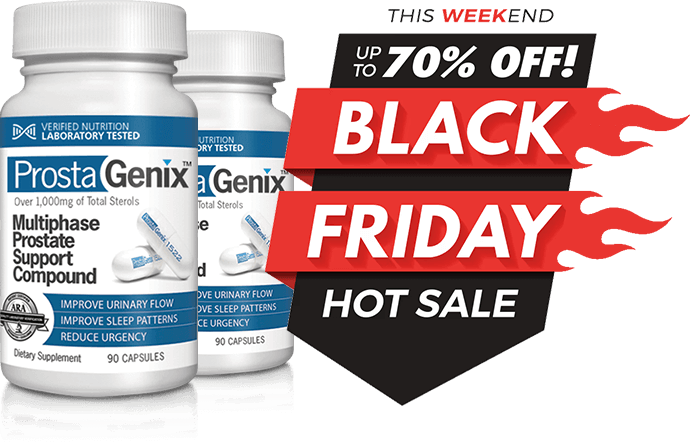 Prostagenix - this weekend up to 70% off black friday hot sale